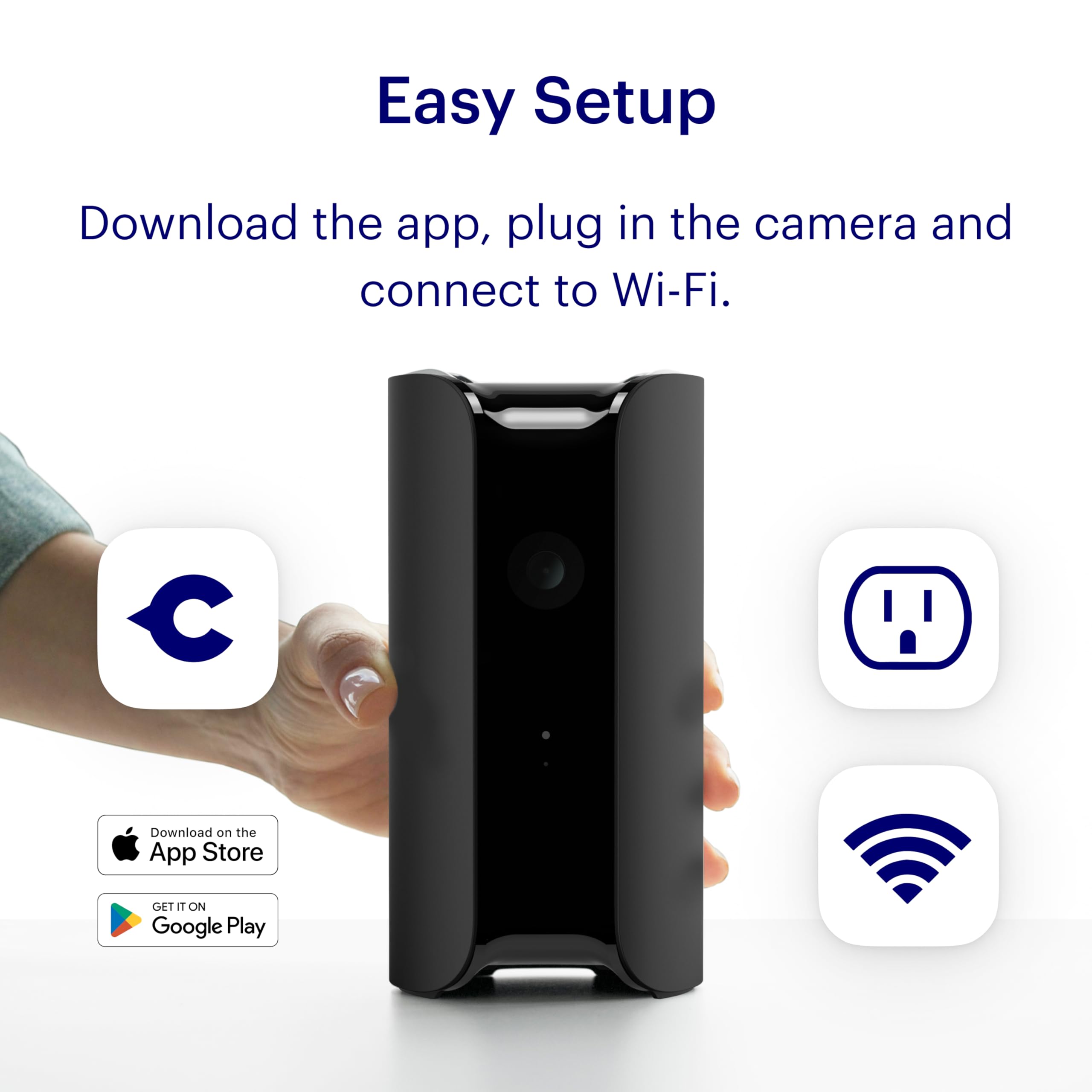 Canary Pro Indoor Home Security Camera 1080p HD WiFi IP | 24/7